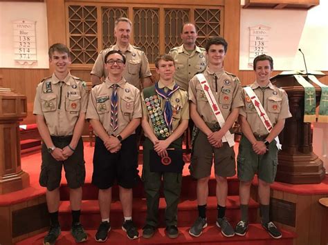 Local Boy Scouts Advance In Rank