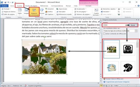 Guía Para Usar Microsoft Word 4 Cómo Añadir Elementos Al Documento