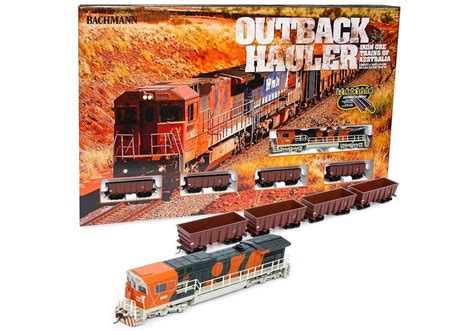 Bachmann Outback Hauler Bhp Iron Ore Train Set 00802 Bachmann