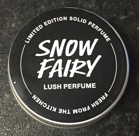 All Things Lush Uk Snow Fairy Solid Perfume