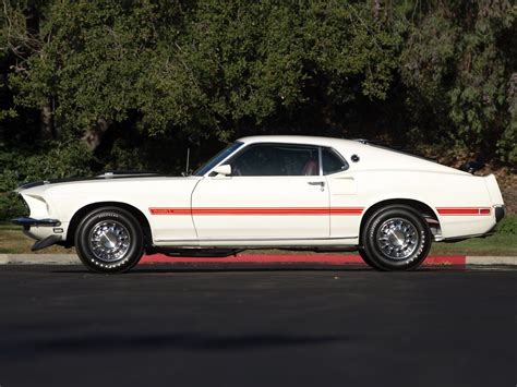 1969 Ford Mustang Mach 1 428 Cobra Jet 63c Muscle Classic