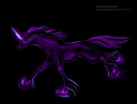 Purple Purple Unicorn Unicorn Unicorn Art