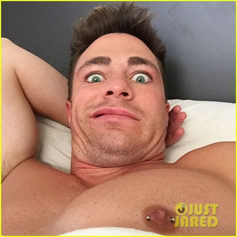 Colton Haynes Shows Off New Nipple Piercing In This Shirtless Selfie