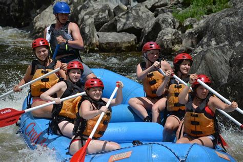 Summer Girls Camp Belvoir Terrace Rafting Trip 2017 Belvoir Terrace