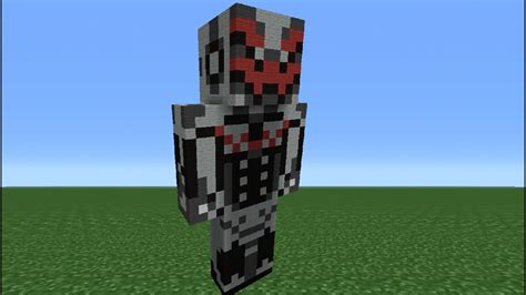 Minecraft Tutorial How To Make An Ultron Statue Avengers Age Of