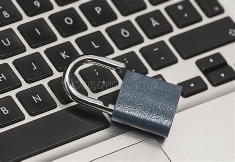 Computer Cryptography And Encryption Technology Stock Image Image Of