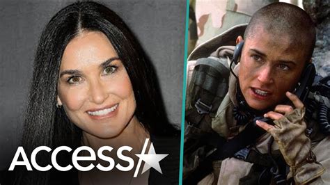 Why Demi Moore Will Never Cut Hair Short Again For Role YouTube