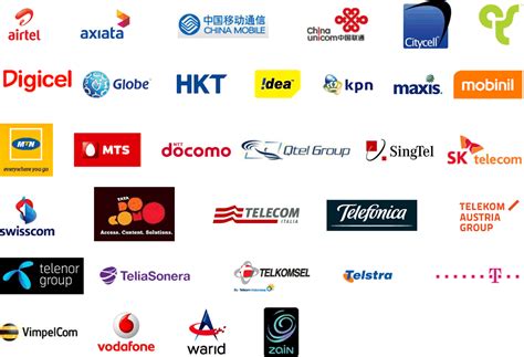 Mobile Network Logos