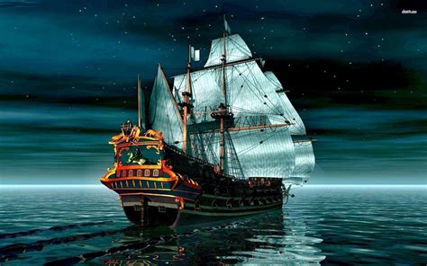 Pirate Ship Backgrounds Wallpaper Cave