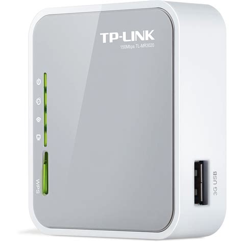 Tp Link Tl Mr3020 Routeur Wifi N 150mbps Compatible 3g3g4g Portable