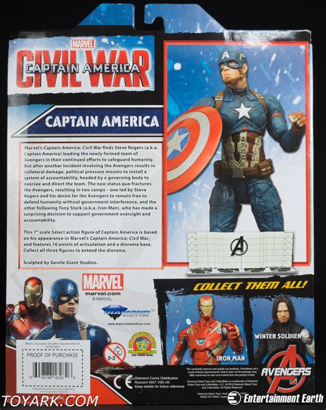 Captain America Civil War Marvel Select Photo Shoot The Toyark News