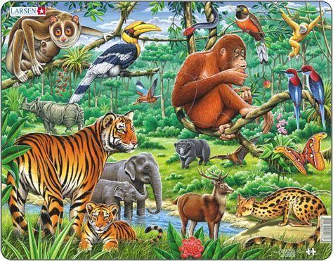 Puzzle Pre Deti Od 3 Rokov Detské Puzzle Obrázkové Puzzle Zvieratá