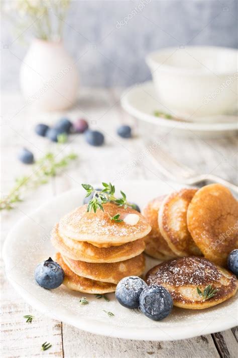 Dutch Mini Pancakes Called Poffertjes Stock Photo By ©imelnyk 114644830