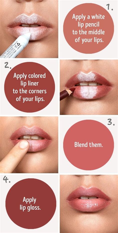 6 Simple Tricks That Will Make Your Lips Look Fuller Makeup Tips Lips