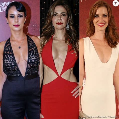 Looks Ousados E Elegantes 50 Decotes Inspiradores Usados Pelas Famosas Em 2016 Purepeople