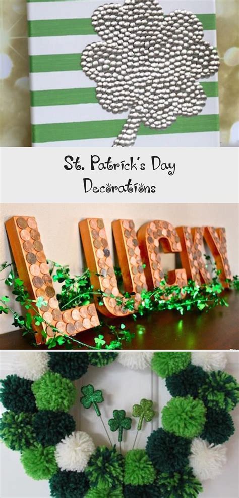 St Patricks Day Decorations Home Decor Diy In 2020 St Patrick S