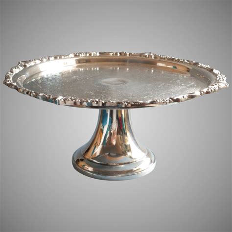 Vintage Silver Plated Cake Stand For Sale In Uk 78 Used Vintage
