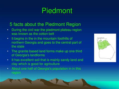 Ppt Five Physiographic Regions Of Georgia Powerpoint Presentation