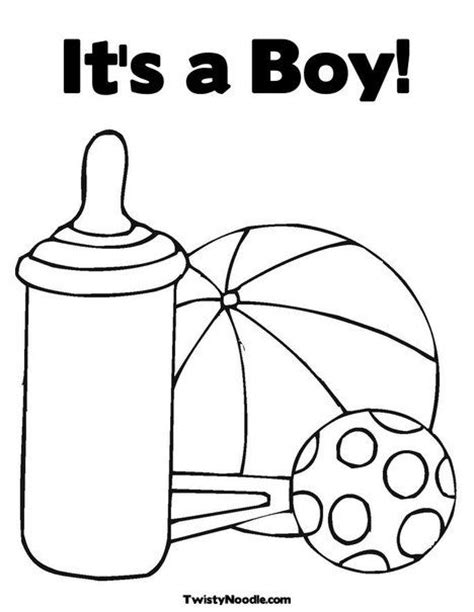 Baby Boy Coloring Pages Coloring Home