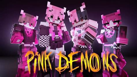 Pink Demons By Eescal Studios Minecraft Skin Pack Minecraft