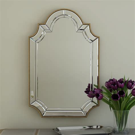 The 20 Best Collection Of Dariel Tall Arched Scalloped Wall Mirrors