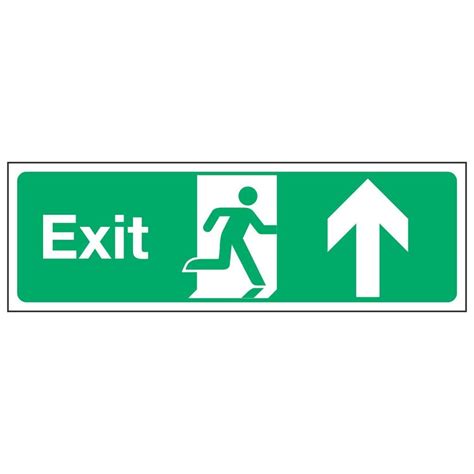 Exit Arrow Up Linden Signs And Print