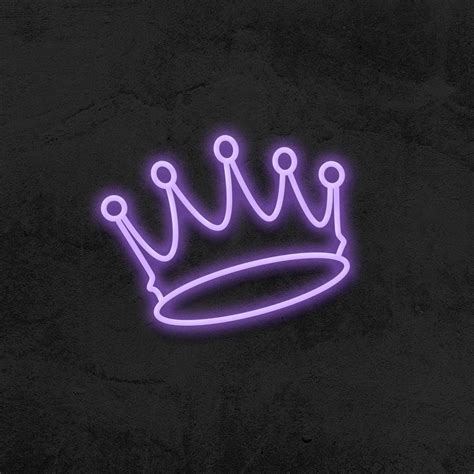 Crown Led Neon Sign Free Shipping Mk Neon