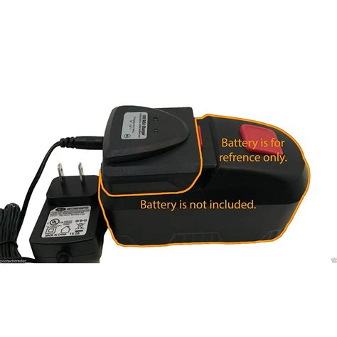Drill Master 18v Battery Charger 68420 New 2015 Automatic Charging