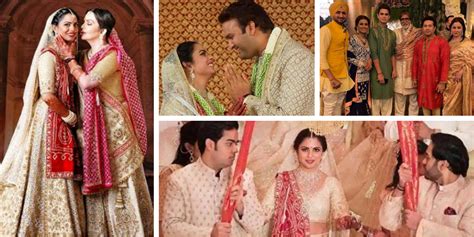 Unseen Wedding Photos Of Isha Ambani And Anand Piramal