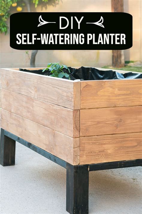 Diy Self Watering Planter How To Build Wplans Anikas Diy Life