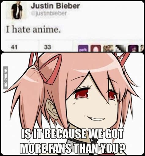 Bieber Hates Anime Otaku Anime Anime Memes