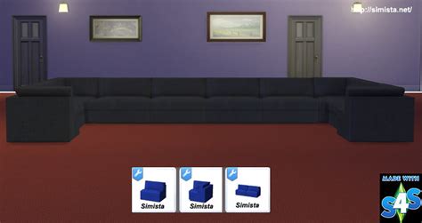 Simista A Little Sims 4 Blog Modular Lounge