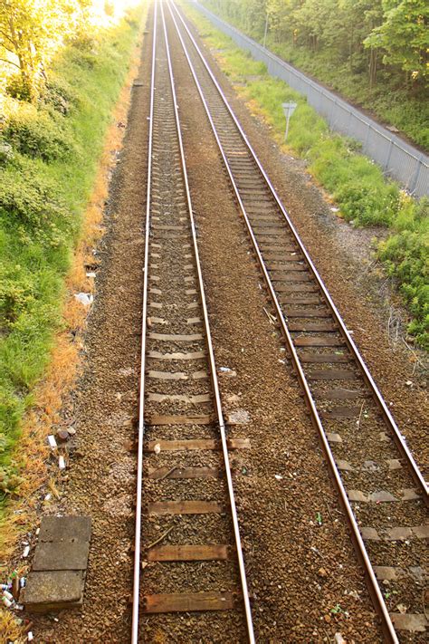 Railway Track Free Stock Photo Public Domain Pictures