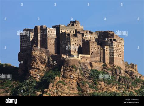 The Fortified Village Of Laqmat Al Qathi In The Haraz Mountains Yemen