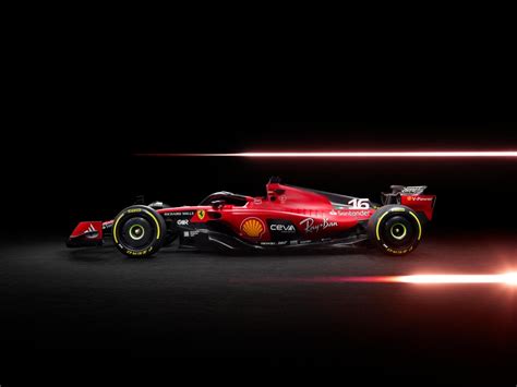 F1 2023 Första Bilderna På Ferrari Sf 23 Som Körs Av Charles Leclerc