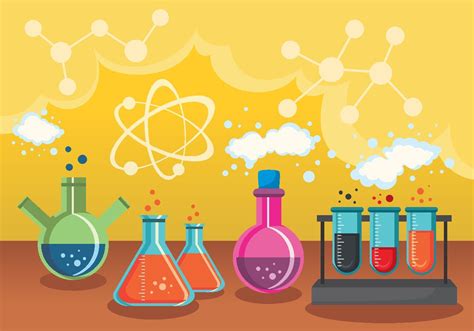 Science And Chemical Vector Designs Free Vector Art Chemistry Art