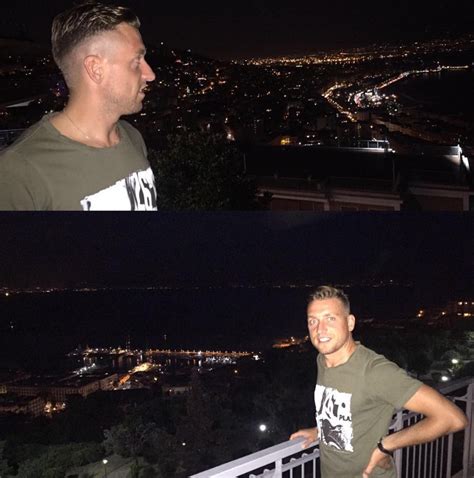 La foto di Giaccherini su Instagram, appena arrivato a Napoli