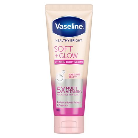 Jual Vaseline Healthy Bright Soft Glow Vitamin Body Serum 100 Ml