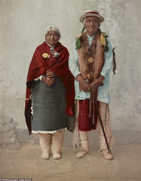 amazing colorized photographs show native americans from 100 years ago this is money