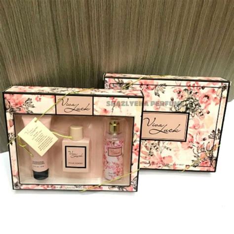 Vs Viva Luck Perfume Gift Set Box In For Women Men Lazada