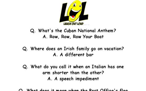 Read those really good short jokes and find yourself laughing like a hyena. Funny Joke: Assorted One Liners Funny Jokes