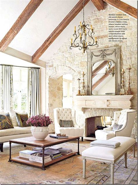 20 Impressive French Country Living Room Design Ideas
