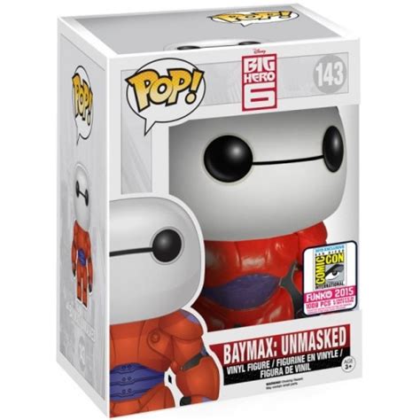 Funko Pop Baymax Unmasked Big Hero 6 143