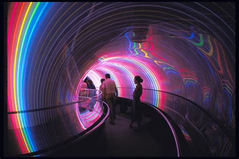Neon Tunnel At Disney World Photograph By Carl Purcell Pixels