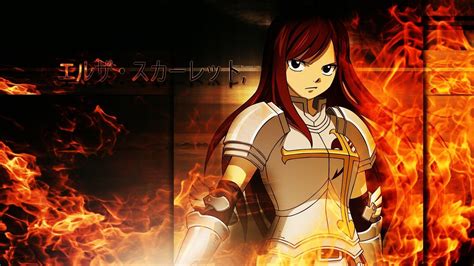 Fairy Tail Erza Wallpapers Wallpaper Cave