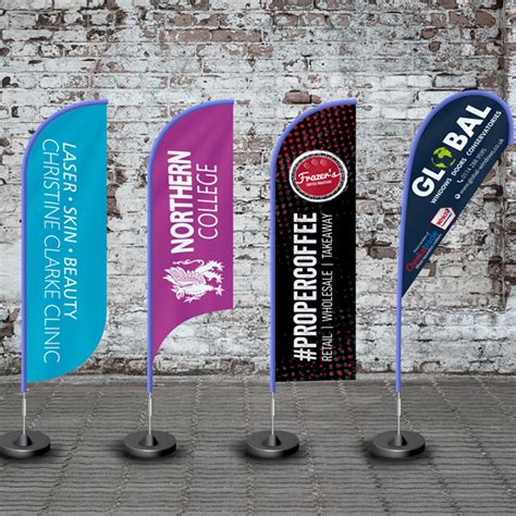 Feather Flags Ds Creative Sheffield Printing Design And Websites