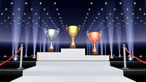 🔥 Free Download Podium Prize Trophy Cup Fa4 Hd Motion Background