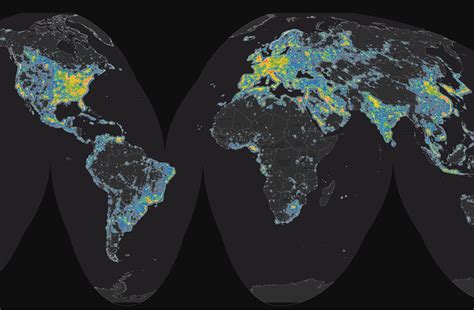 New Atlas Shows Extent Of Global Light Pollution