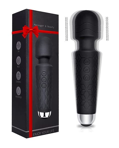 Rechargeable Body Massager For Women And Men Handheld Waterproof Vibrate Wand Massage Machine