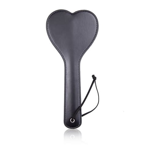 Pu Leather Clapper Paddle Whip Adult Games Cosplay Sm Fetish Slave
